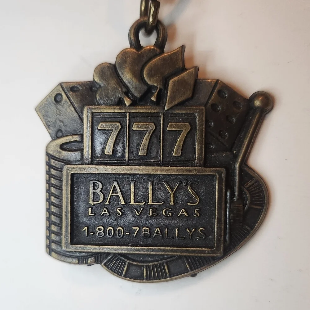Vintage Bally's Las Vegas Keychain